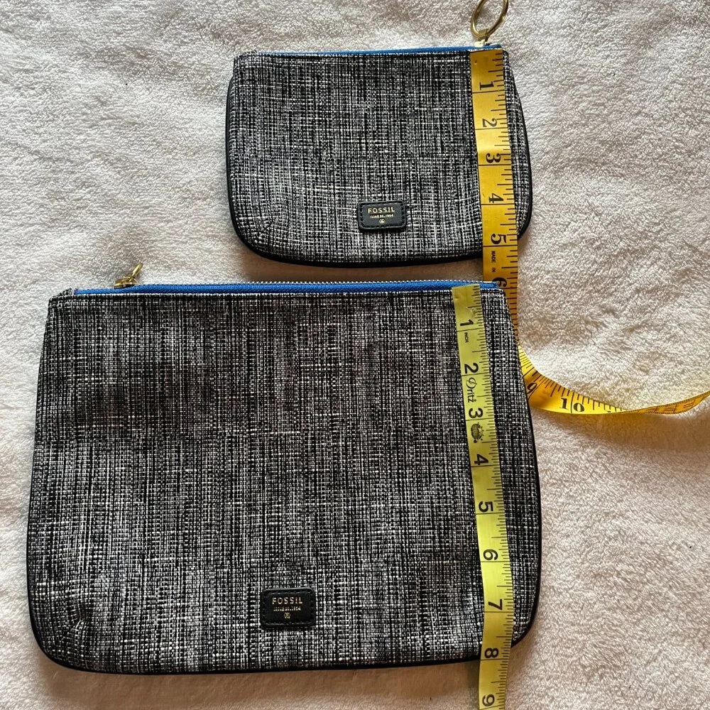 NWT Fossil 2 Makeup bags